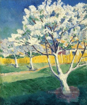 Kazimir Malevich œuvres - pommier en fleur Kazimir Malevich